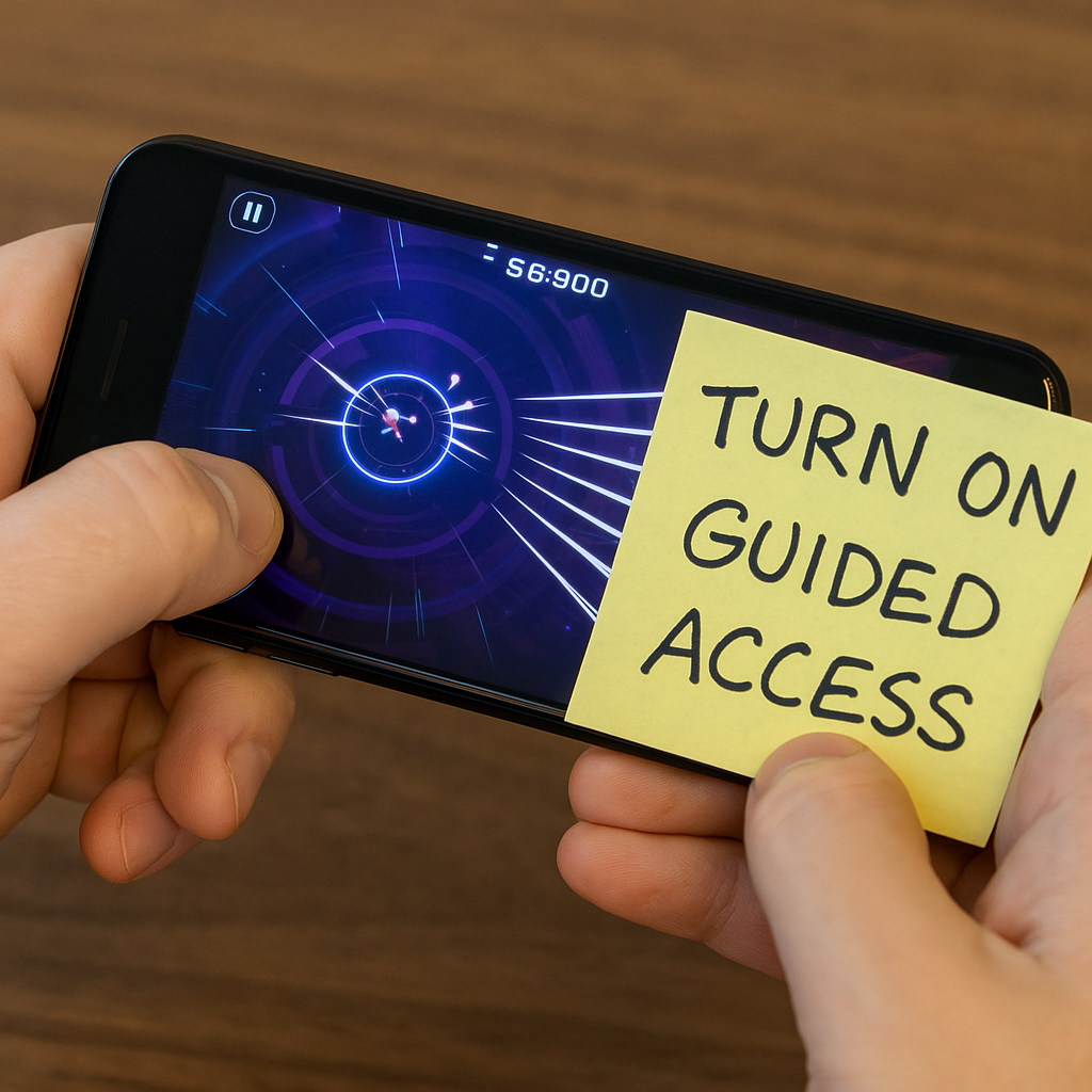 Turn on Guided Access before you blame your thumbs