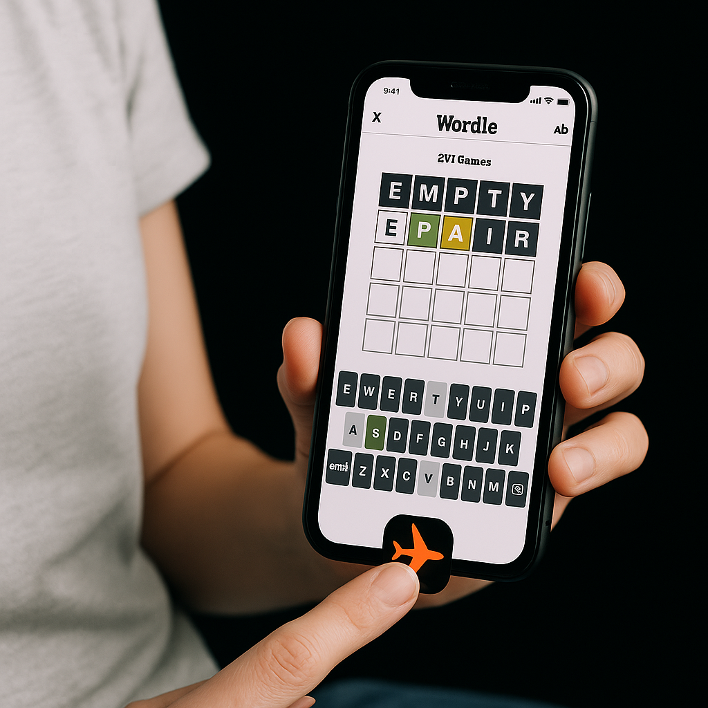 Offline-first puzzle: the airplane-mode test