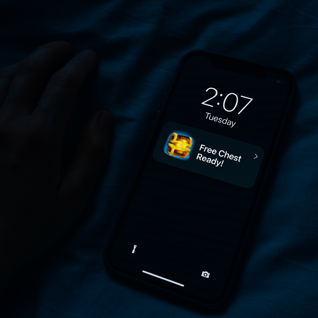 Stop games from lighting up your screen after midnight