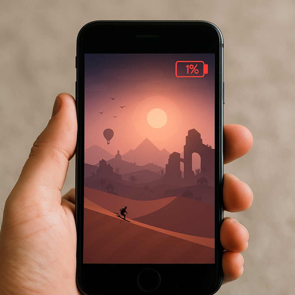 Alto's Odyssey (and the volume-off vibe)